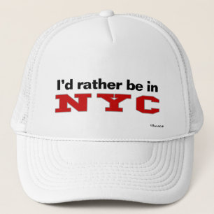 Ik zou liever in NYC zijn Trucker Pet