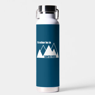 Ik zou liever in Santa Rosa California Mountain zi Waterfles