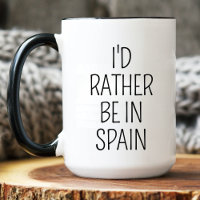 Ik zou liever in Spanje reizen liefhebber Spaanse