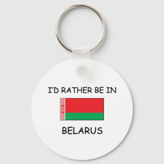 Ik zou liever in Wit-Rusland zijn Sleutelhanger (Voorkant)