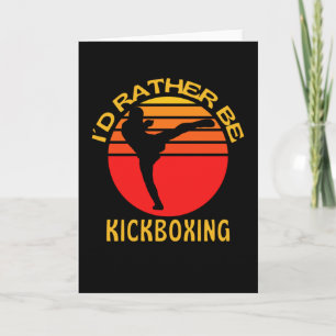 Ik zou liever Kickboxer hebben Kaart