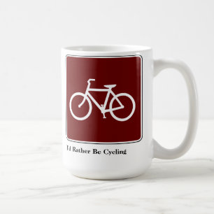 Ik zou liever koffie Mok fietsen