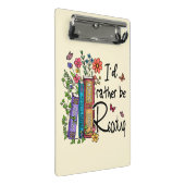 Ik zou liever lezen mini klembord (Schuin)