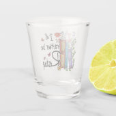 Ik zou liever lezen shot glas (Achterkant)