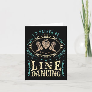 Ik zou liever line dance funny line dance zijn kaart