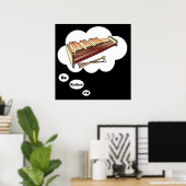 Ik zou liever Marimba 2 spelen Poster (Thuiskantoor)