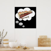 Ik zou liever Marimba 2 spelen Poster (Keuken)