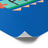 Ik zou liever naar FRIENDS™ Vibrant Grapic kijken Poster (Hoek)