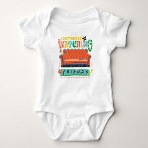 Ik zou liever naar FRIENDS™ Vibrant Grapic kijken Romper