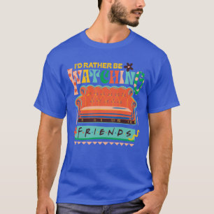 Ik zou liever naar FRIENDS™ Vibrant Grapic kijken T-shirt