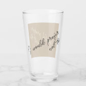 Ik zou liever niet willen glas (Achterkant)