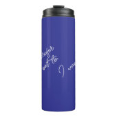 Ik zou liever niet willen thermosbeker (Voorkant)