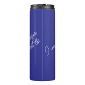 Ik zou liever niet willen thermosbeker (Achterkant)