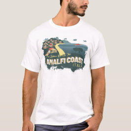 Ik zou liever op de Amalfi kust in Italië Souvenir T-shirt
