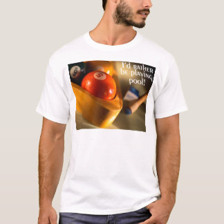 Ik zou liever poel spelen! t-shirt
