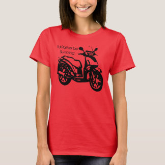 Ik zou liever scooting t-shirt
