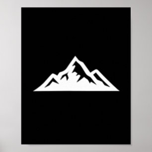 Ik zou liever snowboarden terug bedrukt snowboard poster