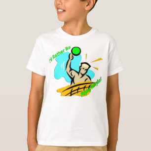 Ik zou liever volleybal spelen t-shirt