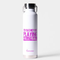 Ik zou liever volleyball Funny Custom spelen