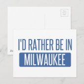 Ik zou liever zijn briefkaart (Voorkant / Achterkant)