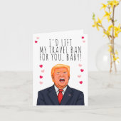 Ik zou mijn reisverbod voor je opheffen, baby Vale Kaart (Gele Bloem)