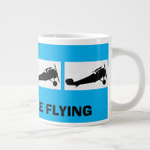 IK ZOU NOG VLIEGEN EXTRA GROTE BEKER (Rechts)