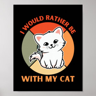 IK ZOU NOGMAALS BIJ MIJN KAT ZIJN POSTER
