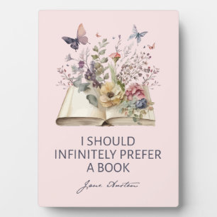 Ik Zou Oneindig de Voorkeur Geven Aan Een Boek II  Fotoplaat