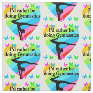 IK ZOU RADER GYMNASTICS DOEN STOF