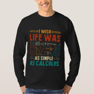 Ik zou willen dat het leven zo eenvoudig was als b t-shirt