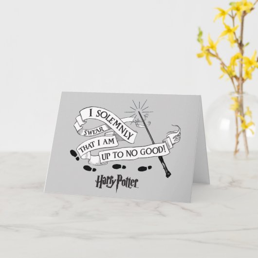 Ik zweer alleen dat ik niet goed ben. kaart (Gele Bloem)