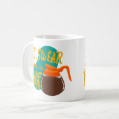 Ik zweer dat dit Decaf Grappig is Koffiemok (Voorkant links)