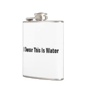 Ik zweer dat dit water is heupfles (Links)