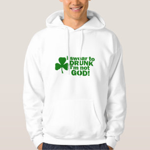 Ik zweer dat ik DRINK ben. Hoodie