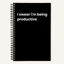 Ik zweer dat ik productief ben