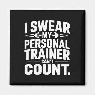 Ik zweer dat mijn personal trainer geen grappige s magneet
