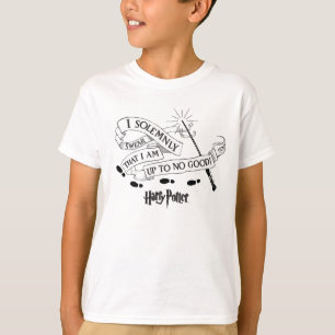 Ik zweer plechtig dat ik niets slechts in de zin h t-shirt