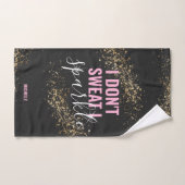 Ik zweet niet dat ik de gierige gym bespaar. handdoek (Handdoek)