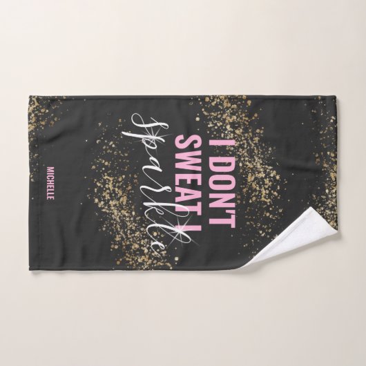Ik zweet niet dat ik de gierige gym bespaar. handdoek (Handdoek)