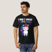 Ik zweet niet dat ik ontsla t-shirt (Voorkant volledig)