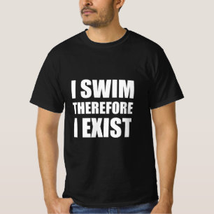 Ik zwem dus t-shirt