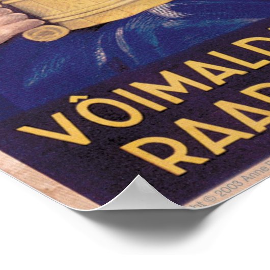 IKA Battery Ad Fine Art Poster (Coin)