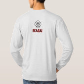 IKAGAI T-shirt met lange mouwen (Achterkant)