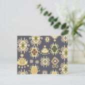 ikat briefkaart (Staand voorkant)