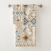 Ikat Chevron Paisley (En situation)