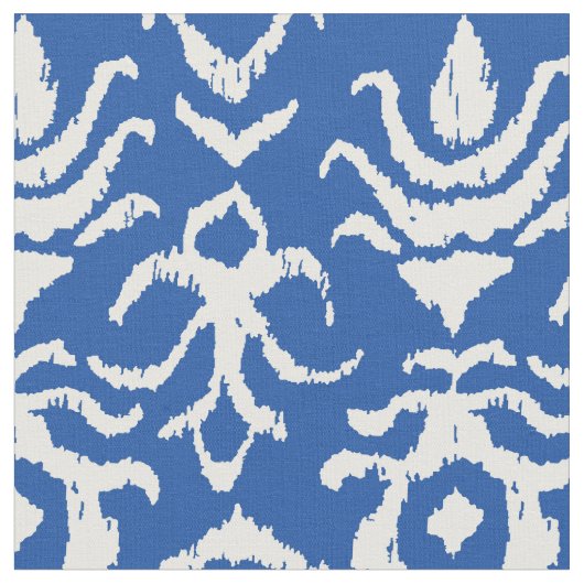 Ikat Damask Stof (Close Up)