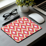 Ikat de la tribu des Pink et Coral<br><div class="desc">Motif de la tribu Aztec Ikat Chevron</div>