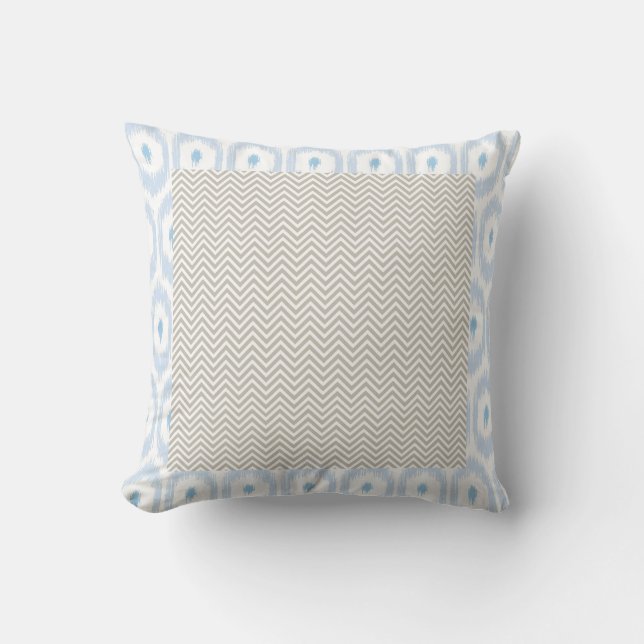 iKat et coussin réversibles de Chevron (Recto)