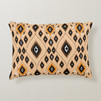 Ikat Etnisch Geometrisch Folklore Patroon Accent Kussen