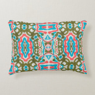 Ikat Etnische Abstracte Patroon. Shaman Pattern. P Accent Kussen